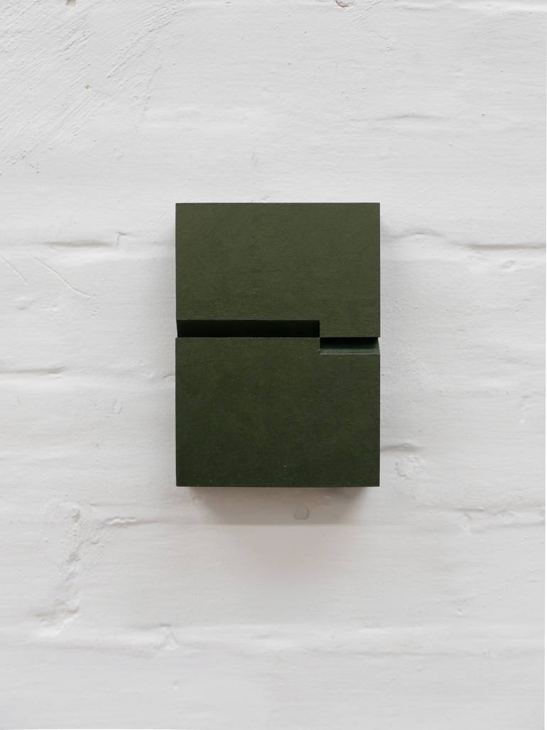 Original Minimalism Abstract Sculpture by Paul Corvers