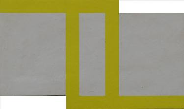 Original Minimalism Geometric Painting by Paul Corvers