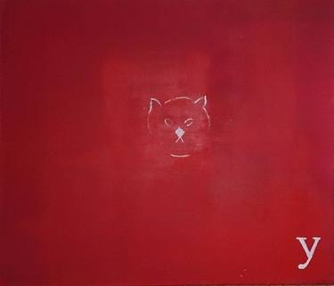 Print of Minimalism Cats Paintings by Franca S