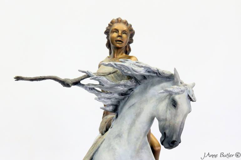 Original Figurative Abstract Sculpture by J Anne Butler