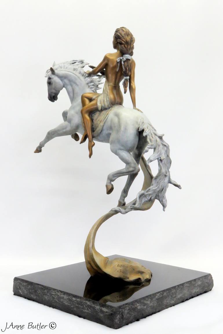 Original Classical mythology Sculpture by J Anne Butler