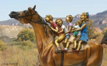 Original Children Sculpture by J Anne Butler