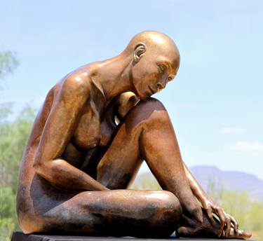 Original Nude Sculpture by J Anne Butler