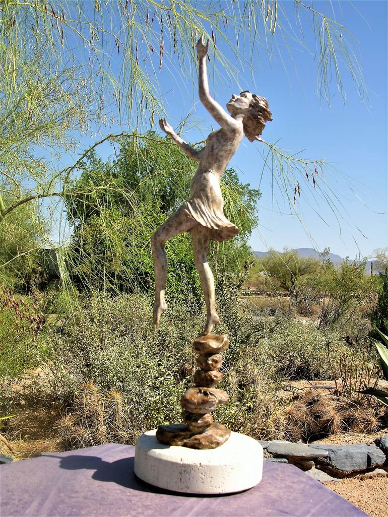Original Figurative Women Sculpture by J Anne Butler