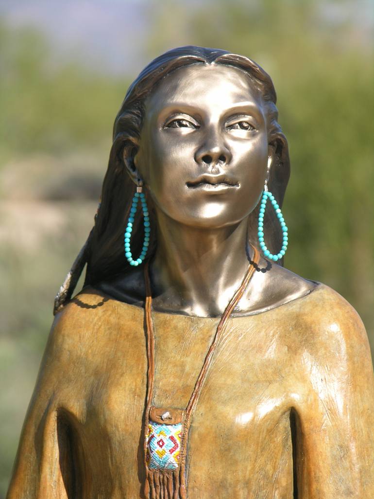 Original People Sculpture by J Anne Butler