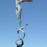 AIR BRONZE NUDE STATUE