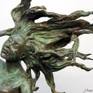 Mermaid bronze sculpture