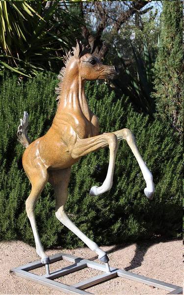 Original Horse Sculpture by J Anne Butler