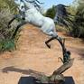 Freedom equine bronze sculpture