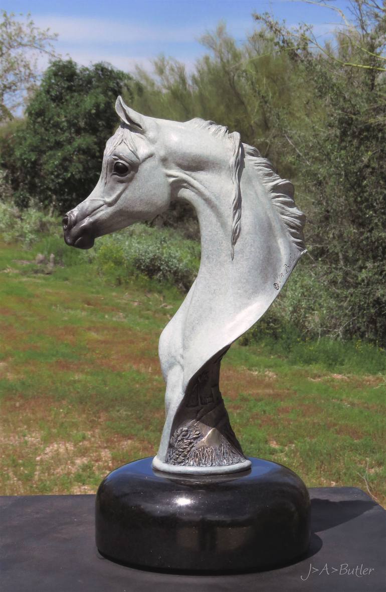 Original Horse Sculpture by J Anne Butler