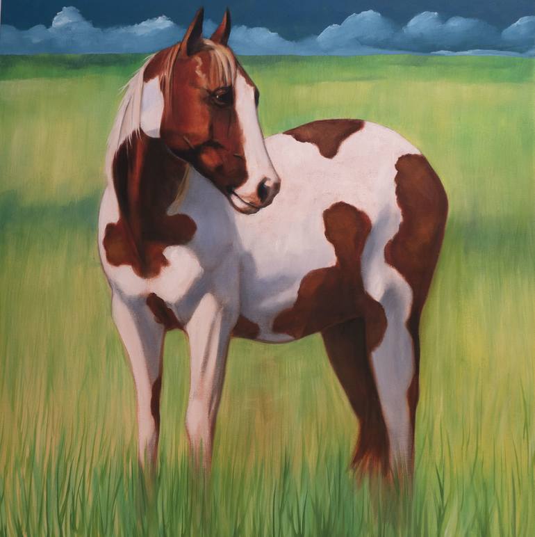 Original Horse Painting by Randolph South