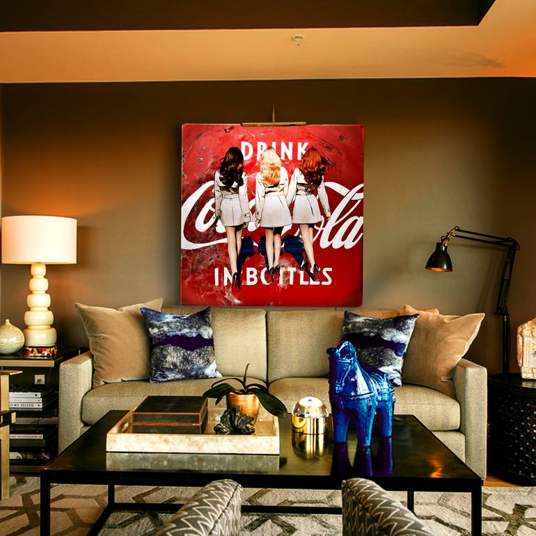 Original Figurative Pop Culture/Celebrity Painting by Bianca Elise Art