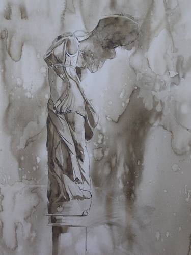 Print of Figurative Classical mythology Drawings by Linda Schot
