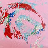 Pink Square by Sherry Sacks