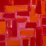 Maze, pink and red by Sherry Sacks