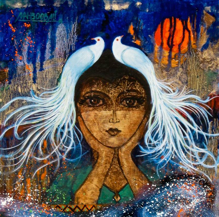 To live with fortune Painting by Mahboob ALI | Saatchi Art