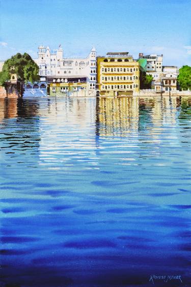 Original Landscape Paintings by Ramesh Jhawar
