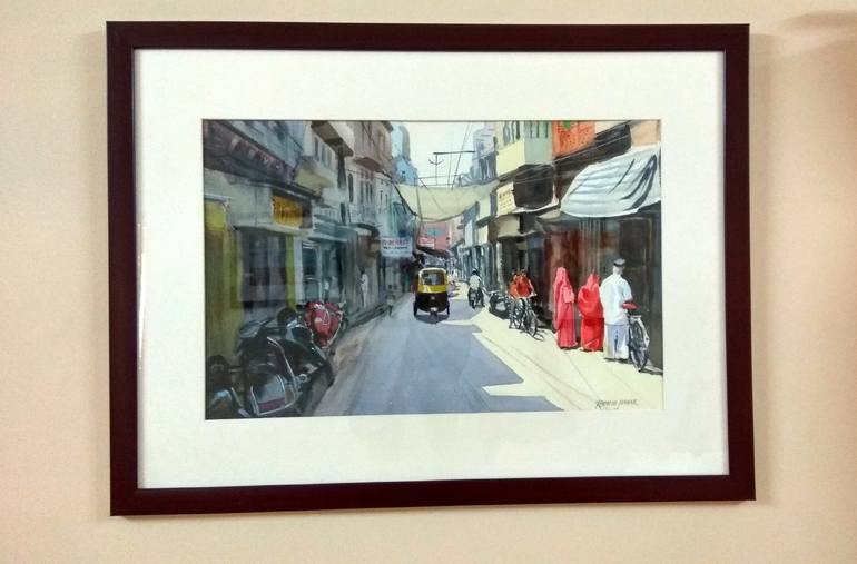 Original Fine Art Landscape Painting by Ramesh Jhawar