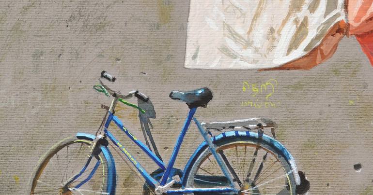 Original Other Transportation Painting by Ramesh Jhawar