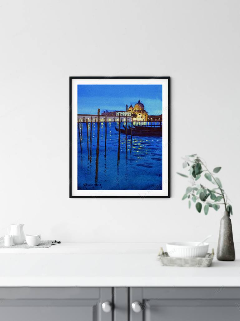 Original Other Landscape Painting by Ramesh Jhawar