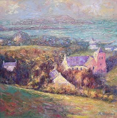 Original Expressionism Landscape Paintings by Alasdair Urquhart