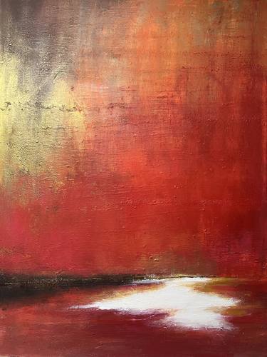 Original Abstract Landscape Paintings by Henrieta Angel