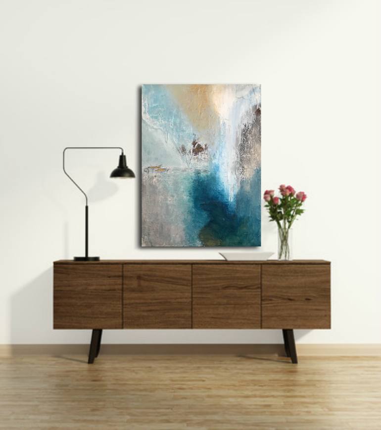 Original Abstract Painting by Henrieta Angel