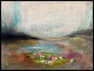 Original Impressionism Floral Paintings by Henrieta Angel