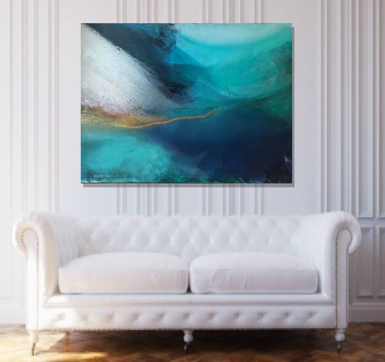 Original Seascape Painting by Henrieta Angel