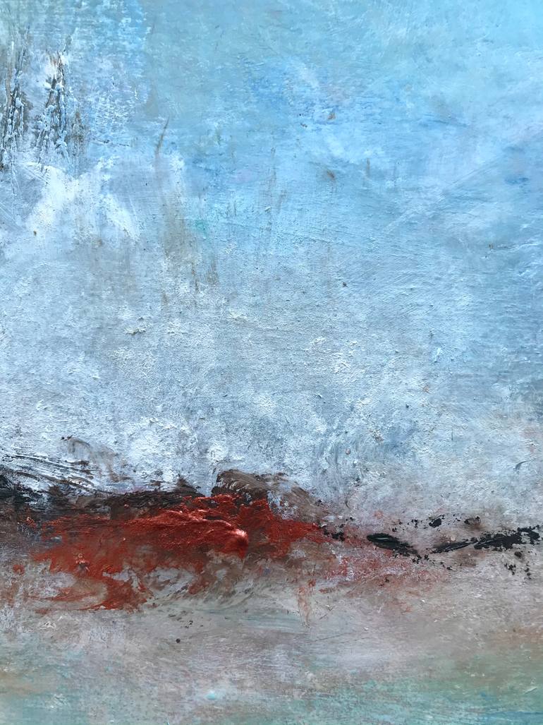 Original Art Deco Abstract Painting by Henrieta Angel