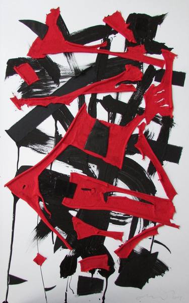 Print of Abstract Paintings by Giorgi Mekvabishvili