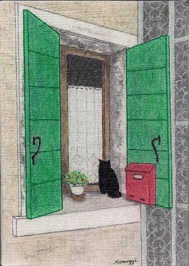 Print of Realism Home Drawings by Jayne Somogy