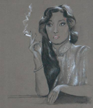 Print of Portraiture Celebrity Drawings by Jayne Somogy