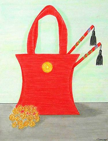 A Purse for Mei Ling (Asian Still Life) thumb