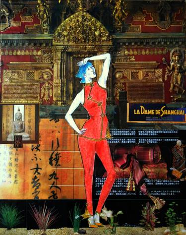 La Dame de Shanghai (Asian Fashion Collage) thumb