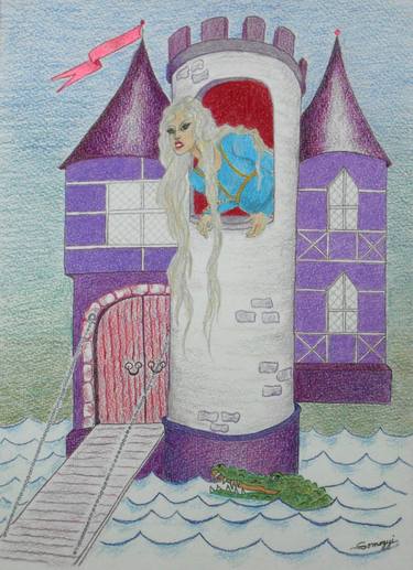 Original Folk Fantasy Drawings by Jayne Somogy