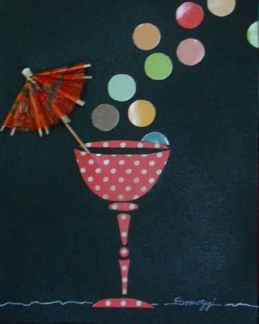 Print of Pop Art Food & Drink Collage by Jayne Somogy