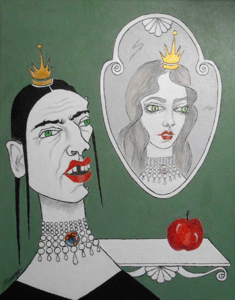 Print of Folk Fantasy Paintings by Jayne Somogy