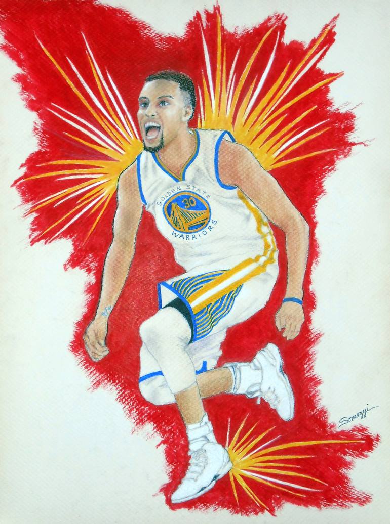 Stephen Curry Drawing  Basketball drawings, Stephen curry, Drawings