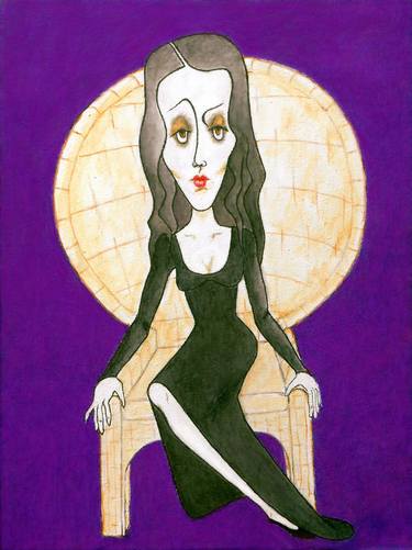 Mrs. A. -- Morticia Addams thumb