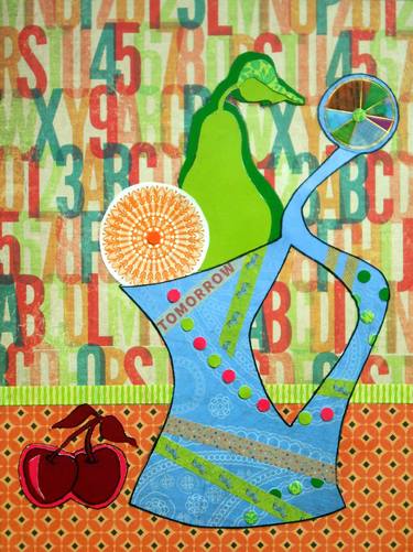 Print of Still Life Collage by Jayne Somogy