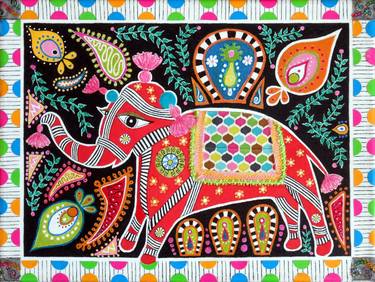 Madhubani Elephant thumb