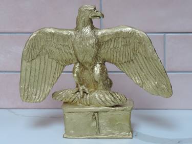 Lost Art IV: After a stolen Napoleonic Imperial Eagle finial thumb
