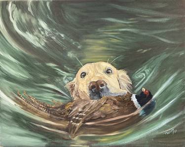 Original Animal Painting by Oliver Toovey