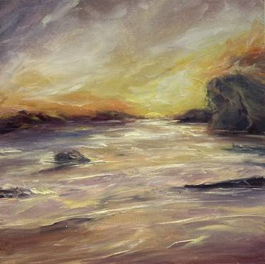 Original Realism Landscape Painting by Natalia Esanu