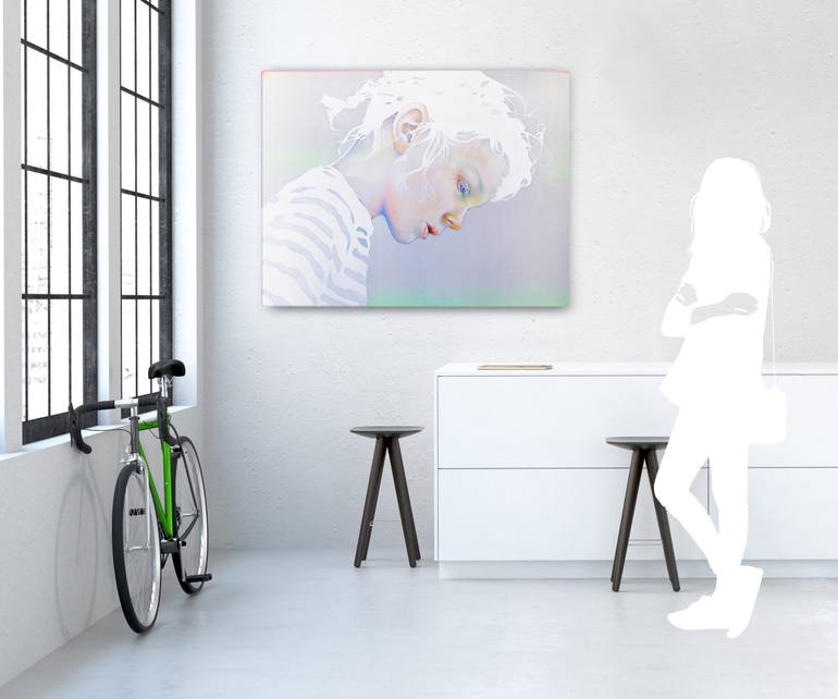 Original Figurative People Painting by Sophie Leblanc