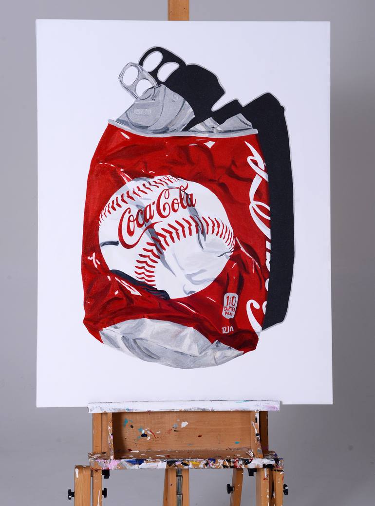 Original Modernism Pop Culture/Celebrity Painting by Claude Charlier