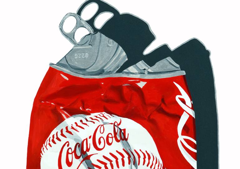 Original Modernism Pop Culture/Celebrity Painting by Claude Charlier