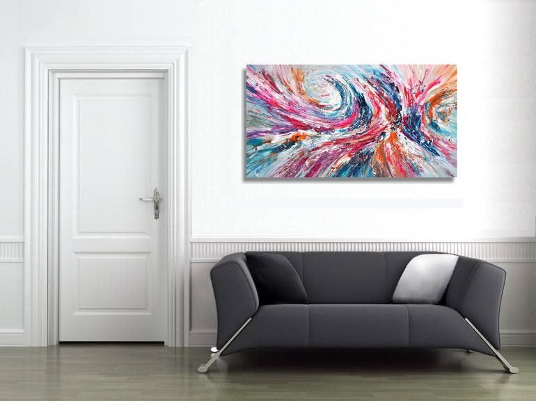 Original Modern Abstract Painting by Peter Nottrott