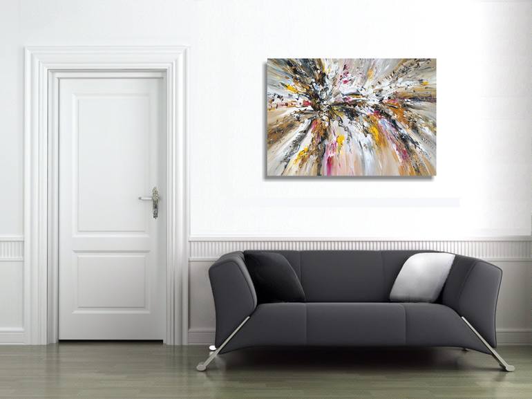 Original Abstract Painting by Peter Nottrott